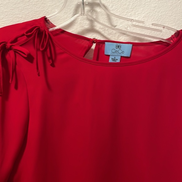NWOT Red CeCe Top! - Picture 2 of 8
